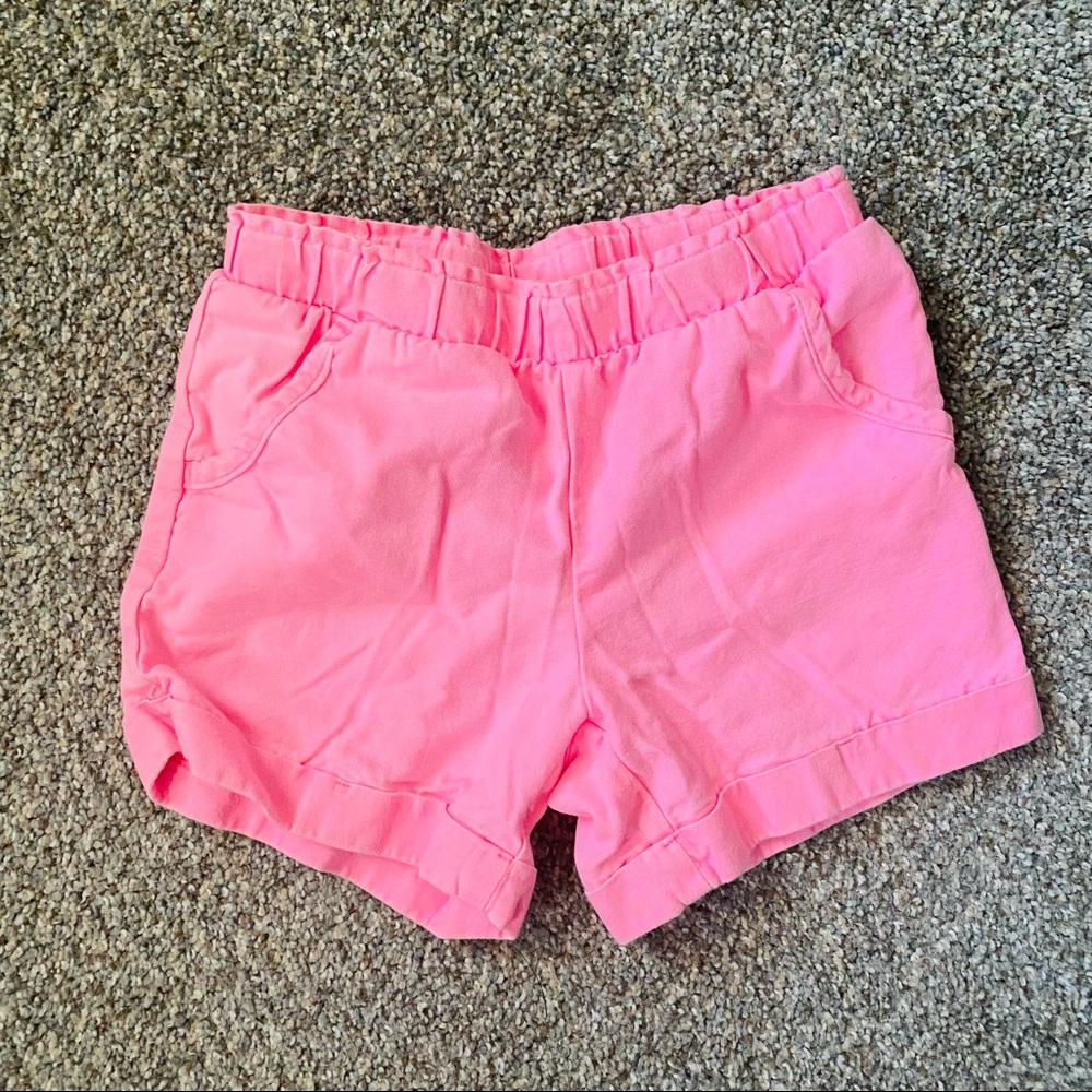 Girls Pink Shorts - Size Small